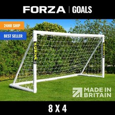 FORZA Football Goal | 8ft x 4ft | Garden Goal For Kids | Weatherproof goal | PVC