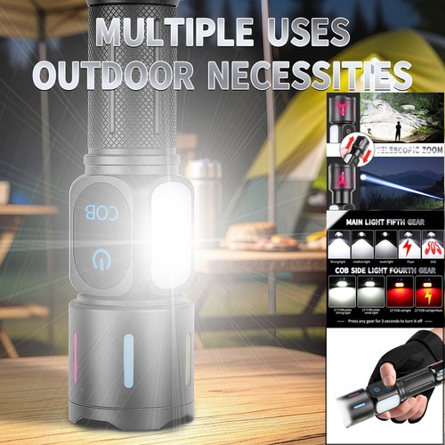 Led flashlight tactical police - flashlight,
