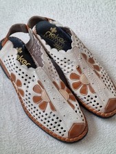 Rieker Leather Slingback Shoes