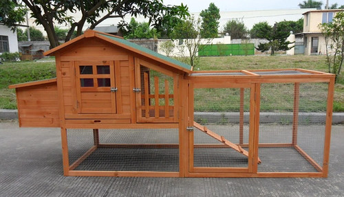 Deluxe large wood chicken - large,