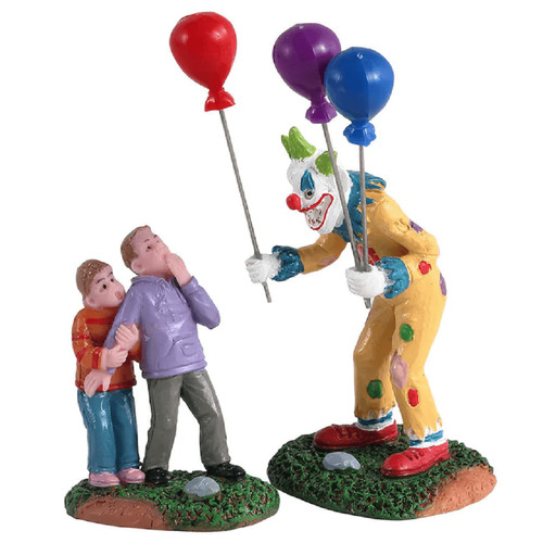 Creepy balloon seller set - seller, 2