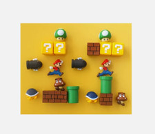 10Pcs Super Mario Bros FRIDGE