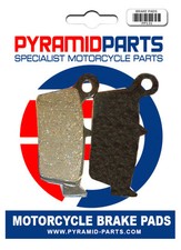 Rear brake pads for Suzuki DR-Z400 DRZ400 00-09
