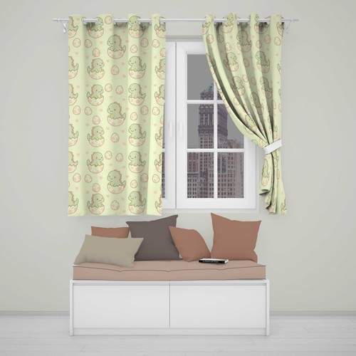 Blackout eyelet curtains cute - eyelet,