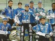 POOLE PIRATES 2006 SPEEDWAY TEAM PHOTOGRAPH