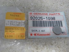 NOS OEM Kawasaki Shim 2.40T