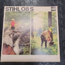 STIHL 08 S IT Chainsaw Catalog