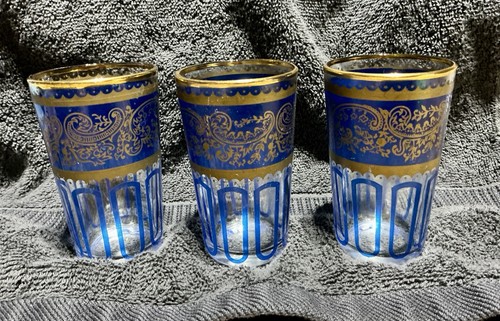 Vintage moroccan cobalt blue - moroccan, &