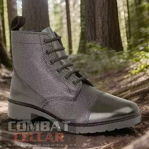 Black all leather parade dms - black,