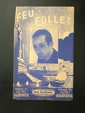 Small Format Partition "Feu Follet Michel Roger Henri Kunnick Bourtayre"