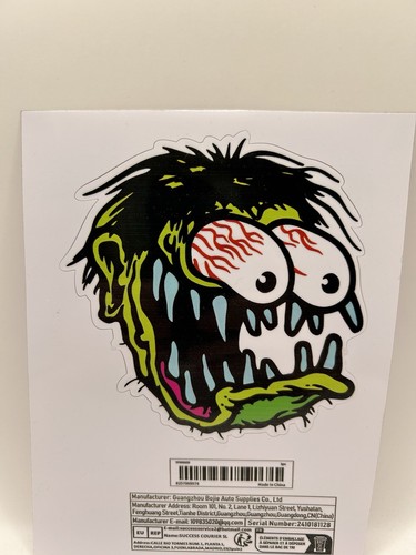 Rat fink style sticker - fink, sticker,