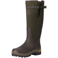 Harkila Mens Forester Textile Rubber Boot Willow Green Deep Brown UK6.5 To UK13