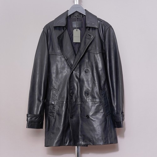All saints leather jacket - leather,