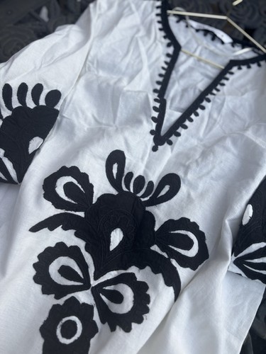 Zara appliqué embroidered - zara,