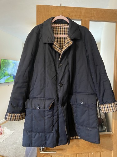 Rare vintage aquascutum navy - vintage,