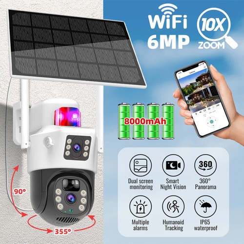 Dual lens solar wireless - dual,