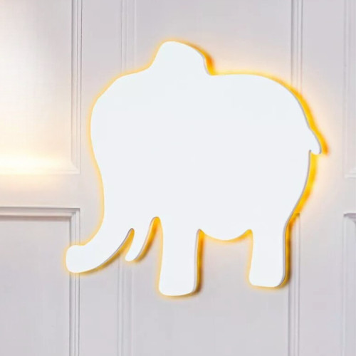 Elephant wall night light - elephant, kids