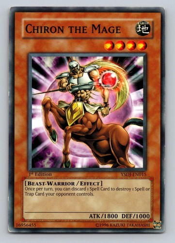 Chiron the mage ysdj en015 - chiron, ysdj-en015