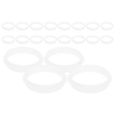 20 Pcs Gerbil Cage Accessories Hamster Clear Tube Circles Tunnel