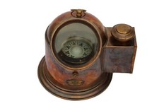Antique Cooper Finish Binnacle