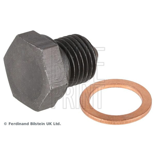 Blue print oil sump screw - oil,