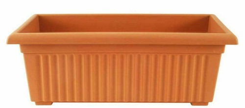 Long square plastic plant - long,