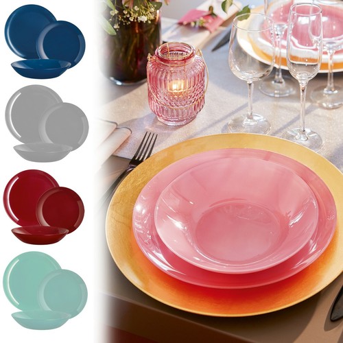 Luminarc arty translucent 18pc - arty,