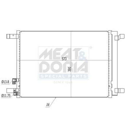 Air conditioning condenser for - conditioning,