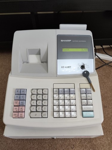 Sharp a203 electronic cash - electronic,