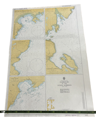 1975 admiralty chart 2474 106 - chart, #2474