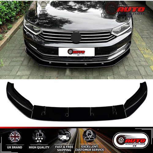 Passat gloss black front - vw,