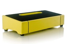 Ricochet Handmade Pedalboard Small Yellow Tolex #033