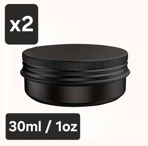 30ml 1oz metal storage - 2x,