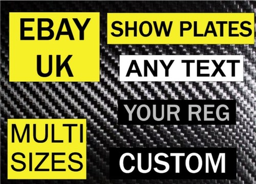 Stick number plate show - stick,