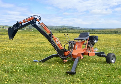 Rock machinery backhoe mini - machinery,