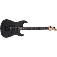 Charvel Pro-Mod San Dimas Style 1 HSS FR Sassafras EB - Satin Black *NEW*