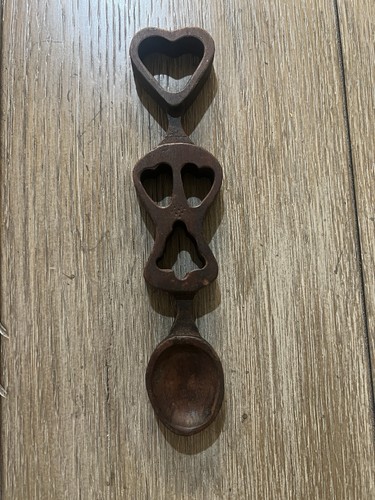 Welsh love spoon wooden hand - wooden,