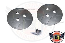 Gray Wheel Disc Trim Cap Set