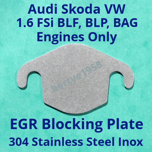 Egr valve repair plate - egr, vw