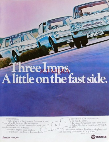 Sunbeam imp sport stiletto - 'imp,