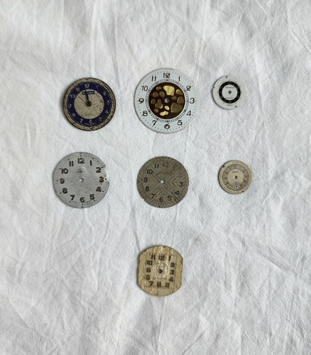 Job lot watch dials - of, 7