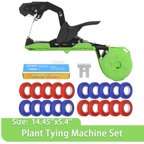 Green plant tape tying - tape,