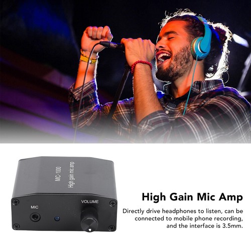 Microphone amplifier mic amp - amplifier,