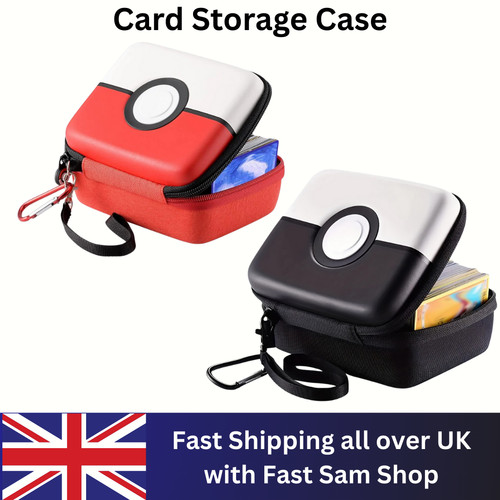 Trading card storage case hard - case,