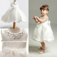 Baby Girl Dress Christening Baptism Gowns Flower Girl Special Occasion Dress