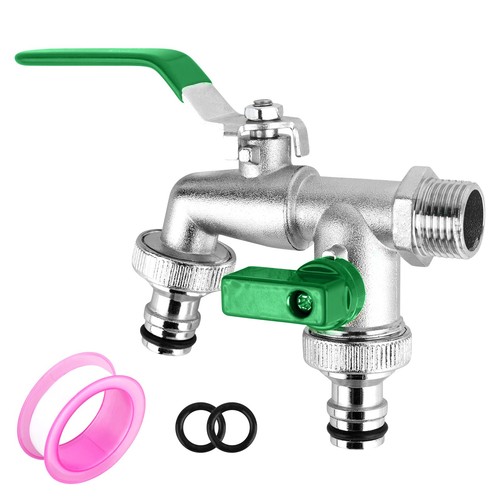 Ctdmj double garden tap with - garden,