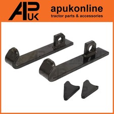 Weld On Loader Bracket Pair