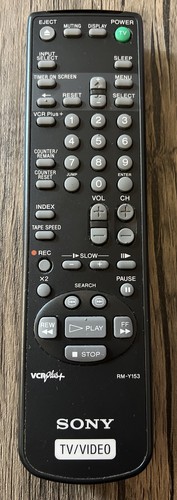 Sony y153 vcr combo - sony, rm-y153