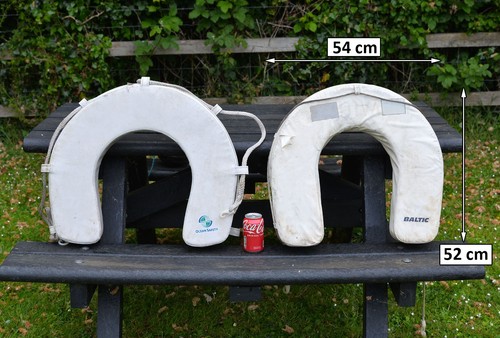Used boat horseshoe baltic - 2x,