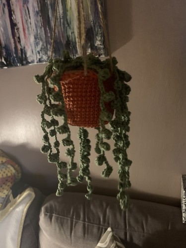 Handmade crocheted string - handmade, of